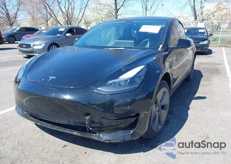 2022 Tesla Model 3 Long Range Dual Motor All-Wheel Drive from USA, damaged, VIN 5YJ3E1EB2NF351418